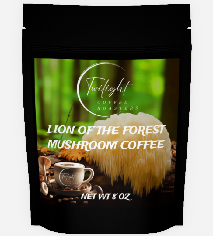 A LION'S MANE MUSHROOM COFFEE 1/2 LB